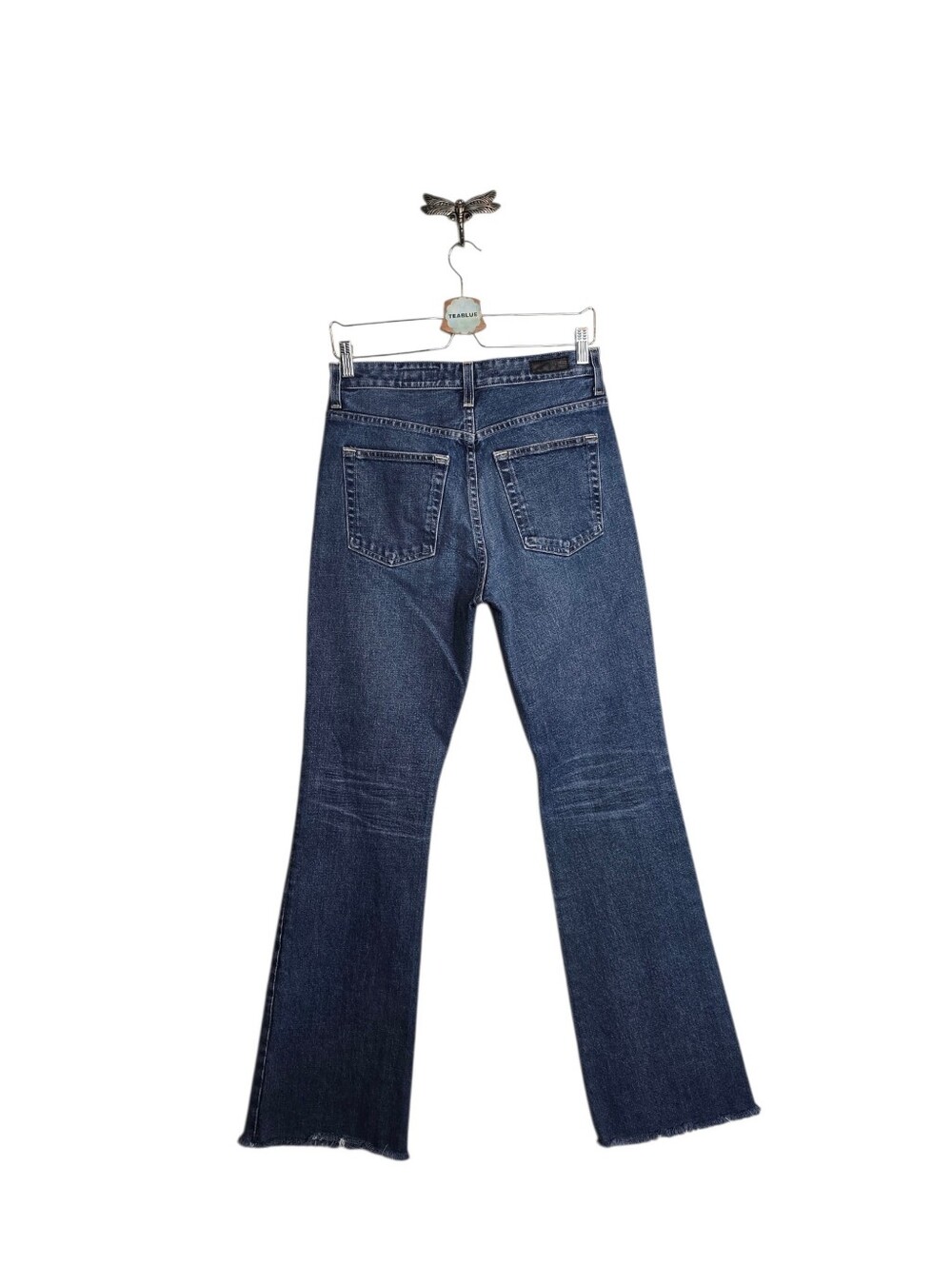 Ag Adriano Goldschmied Women's Blue Bootcut Jeans - Picture 3 of 12